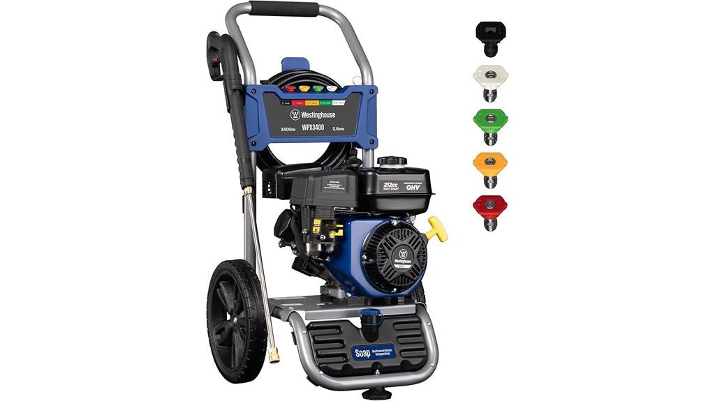 westinghouse gas pressure washer