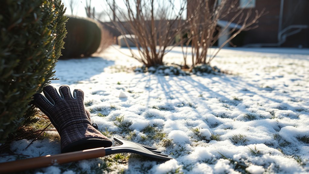 winter lawn care tips
