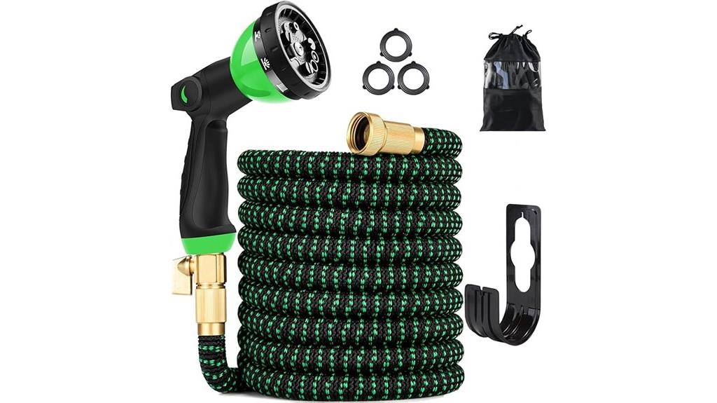 100 foot flexible garden hose