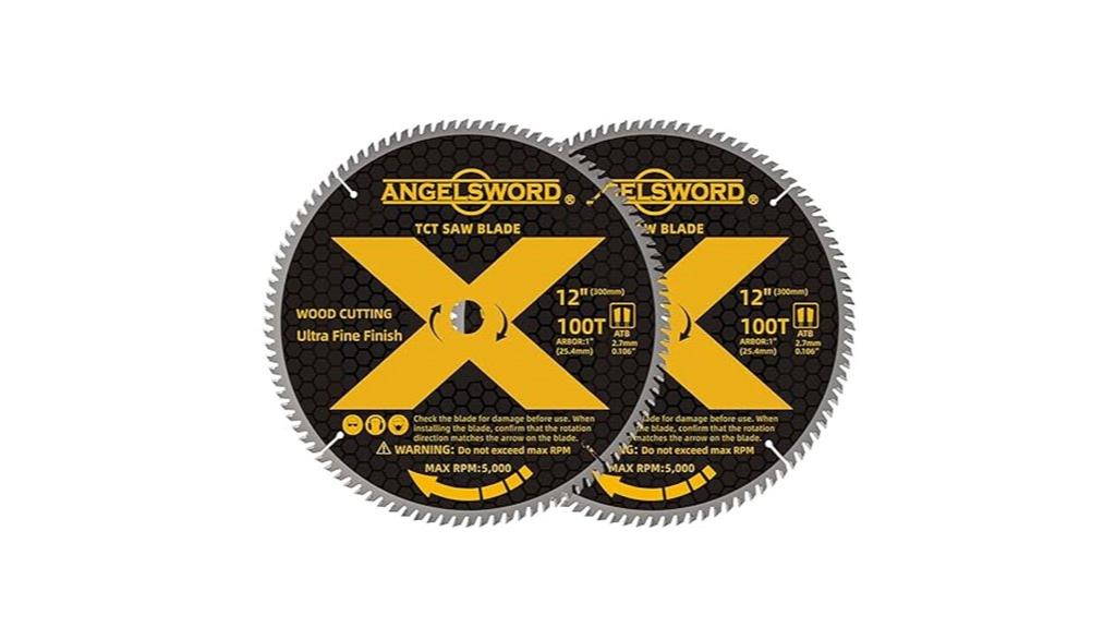 12 inch 100 tooth blades