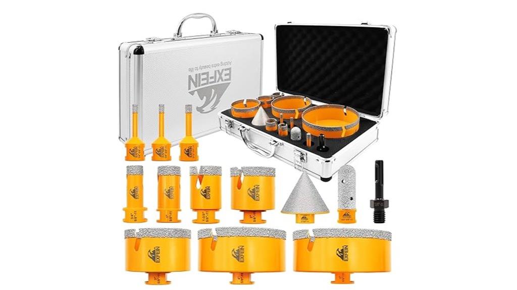 13 piece drill bit set