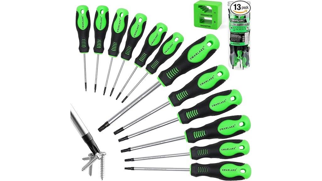 13 piece torx screwdriver set