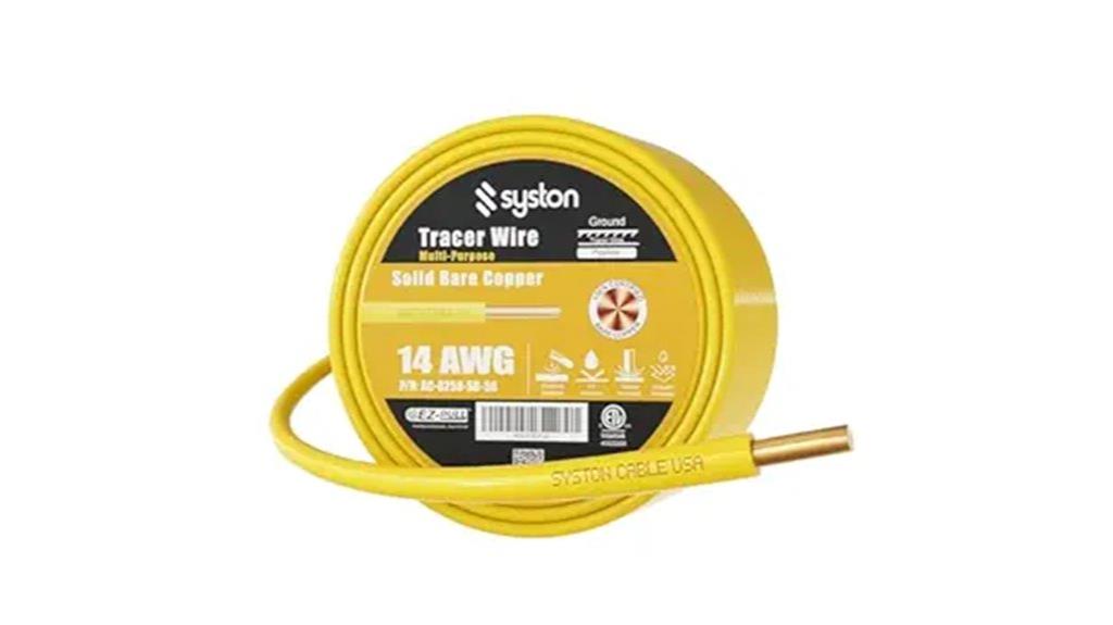 14 gauge copper tracer wire