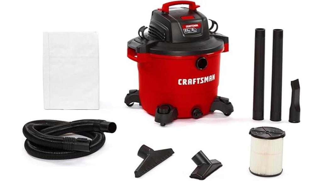 16 gallon wet dry vac