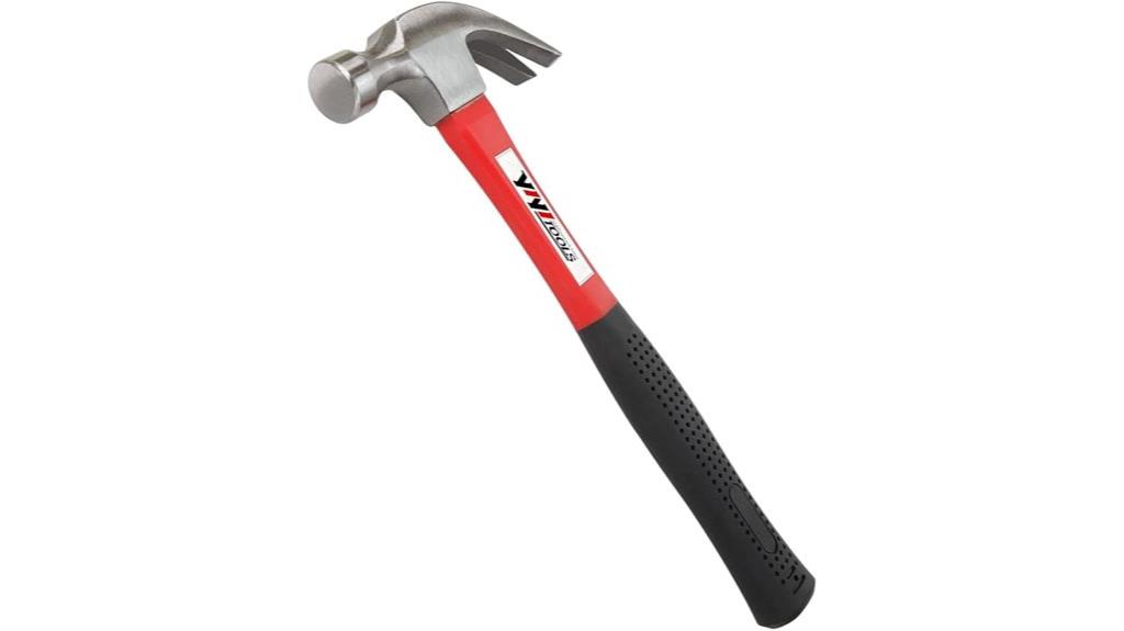 16 oz fiberglass claw hammer