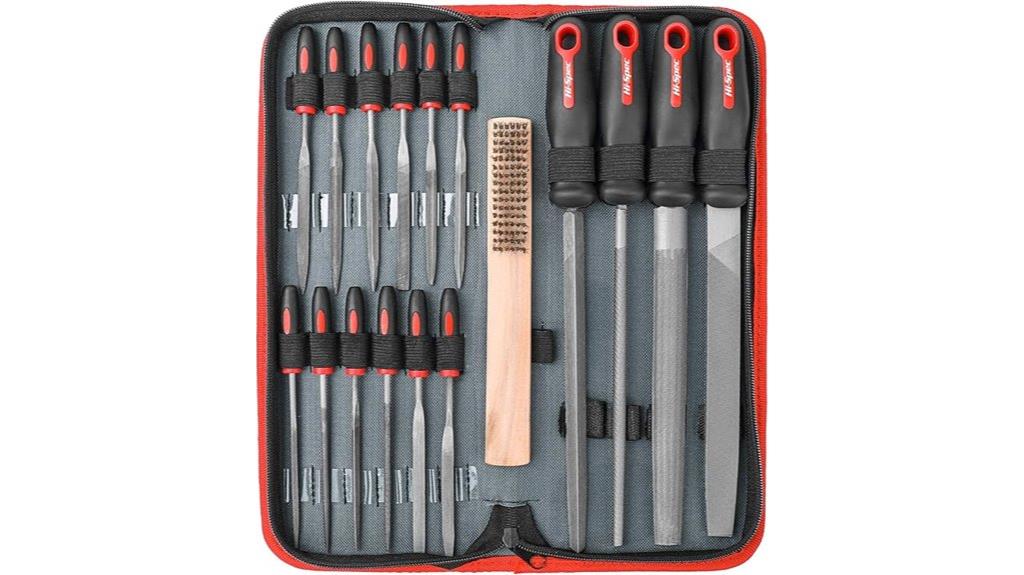 17 piece metal file set