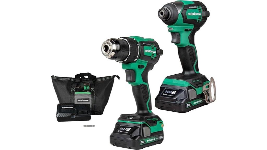 18v cordless drill set