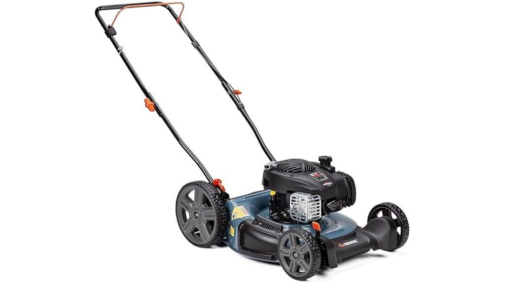 21 inch gas lawn mower
