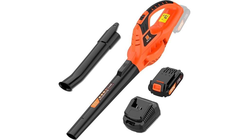 21 volt cordless blower