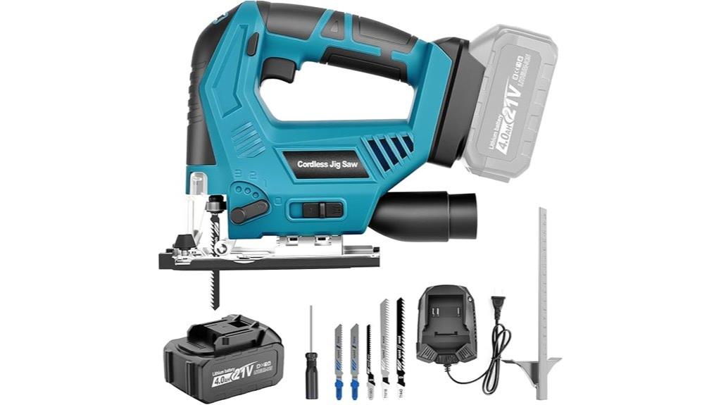 21v brushless cordless jigsaw