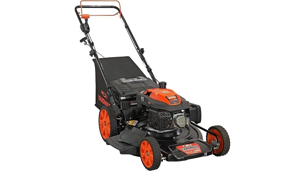 22 inch 201cc gas mower