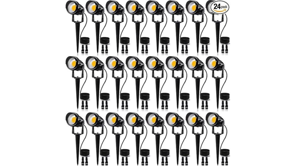24 pack led landscape lights