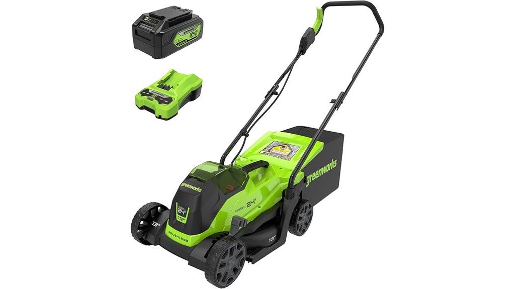 24v brushless lawn mower