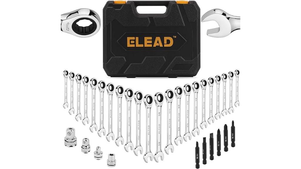 33 piece ratchet wrench set