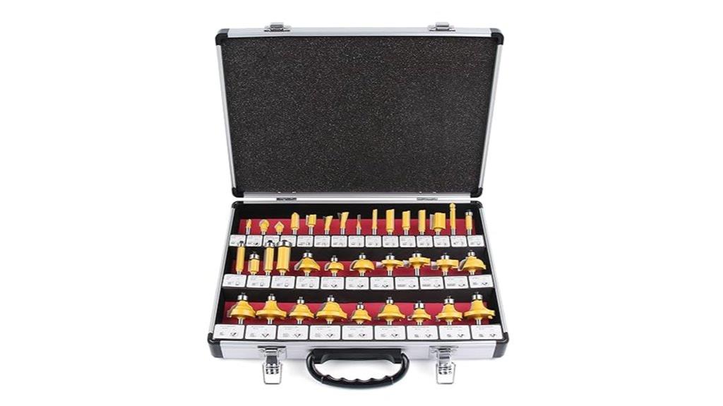 35 piece tungsten carbide set
