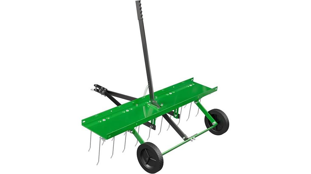 40 inch steel tine dethatcher