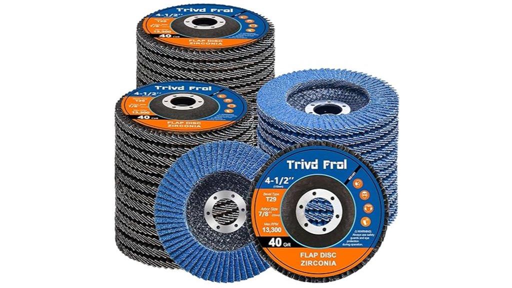 40 pack flap discs