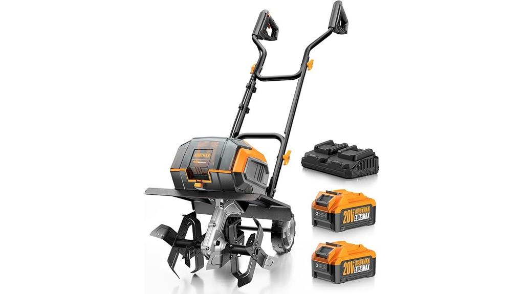 40v battery tiller cultivator