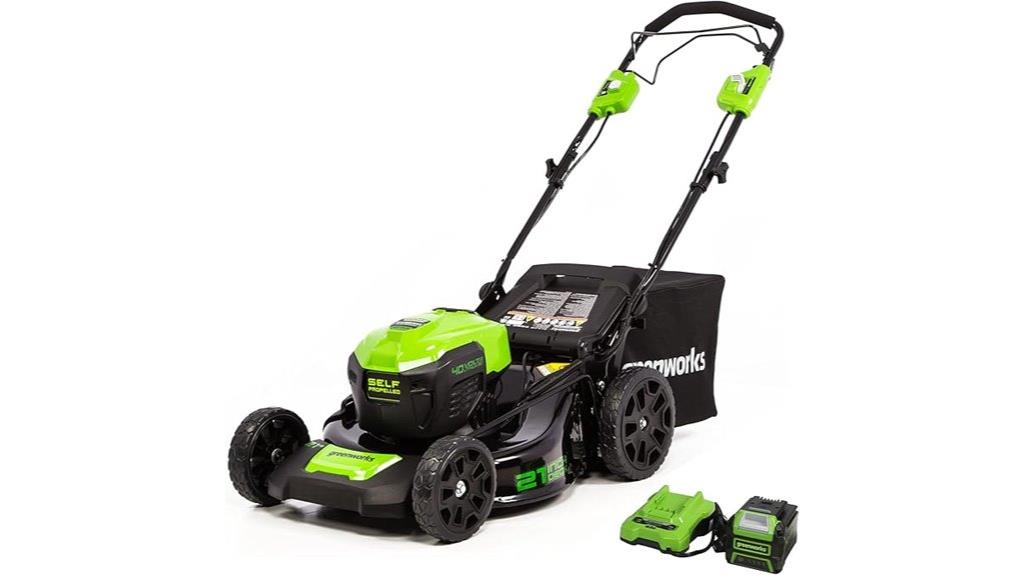 40v brushless lawn mower