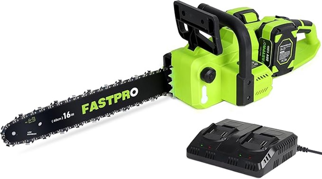 40v cordless chainsaw bundle
