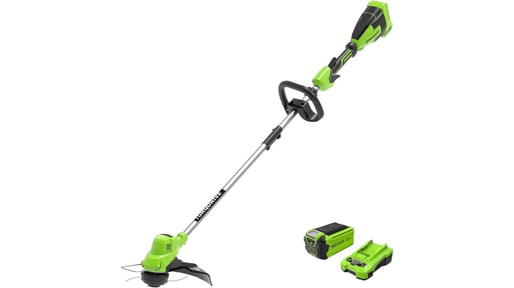 40v cordless trimmer kit