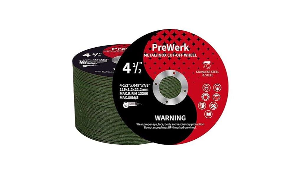 50 pack metal cutting discs