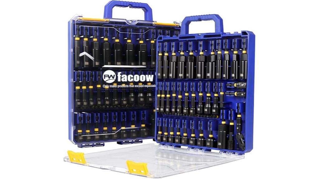 55 piece magnetic nut driver set