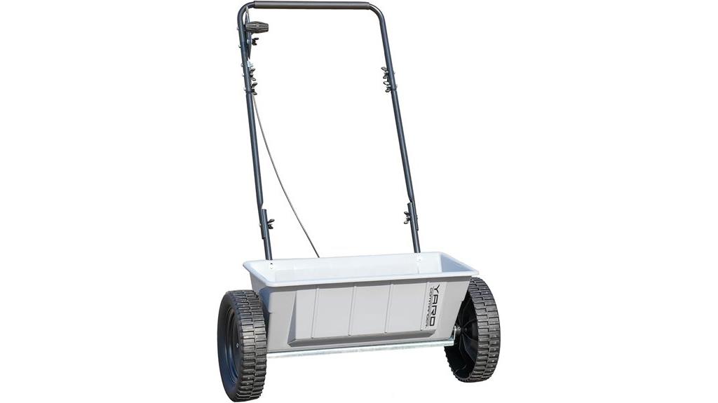 60 lb walk behind spreader