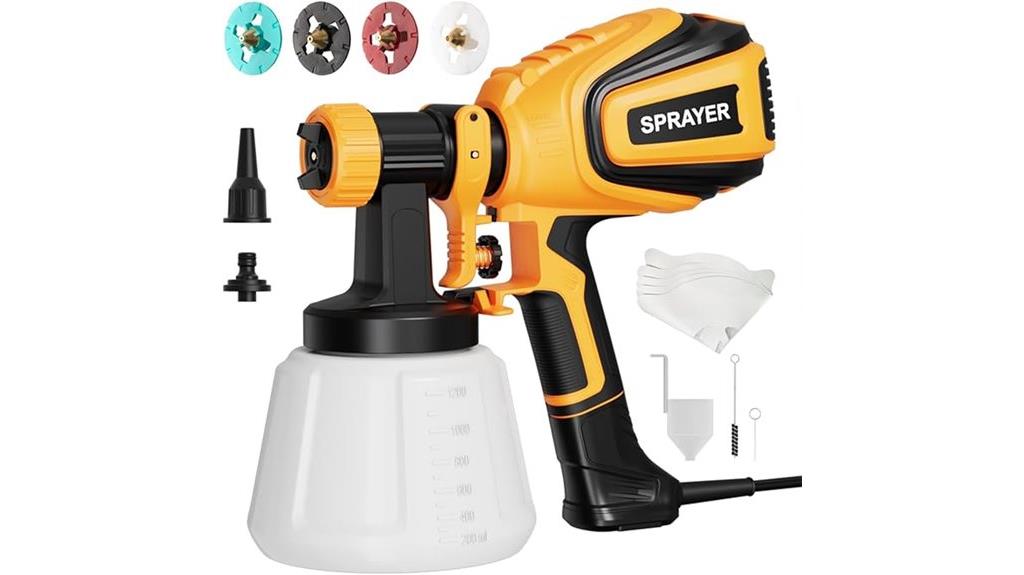 700w hvlp spray gun