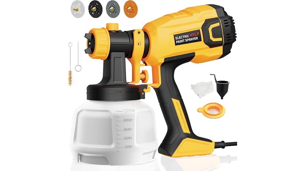 700w hvlp spray gun