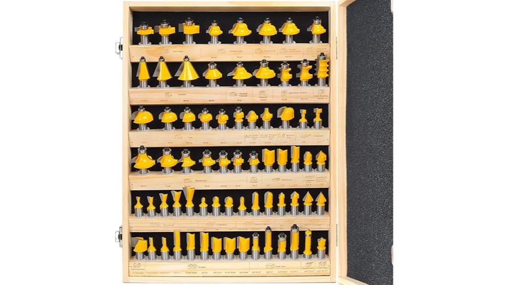 70 piece tungsten carbide set