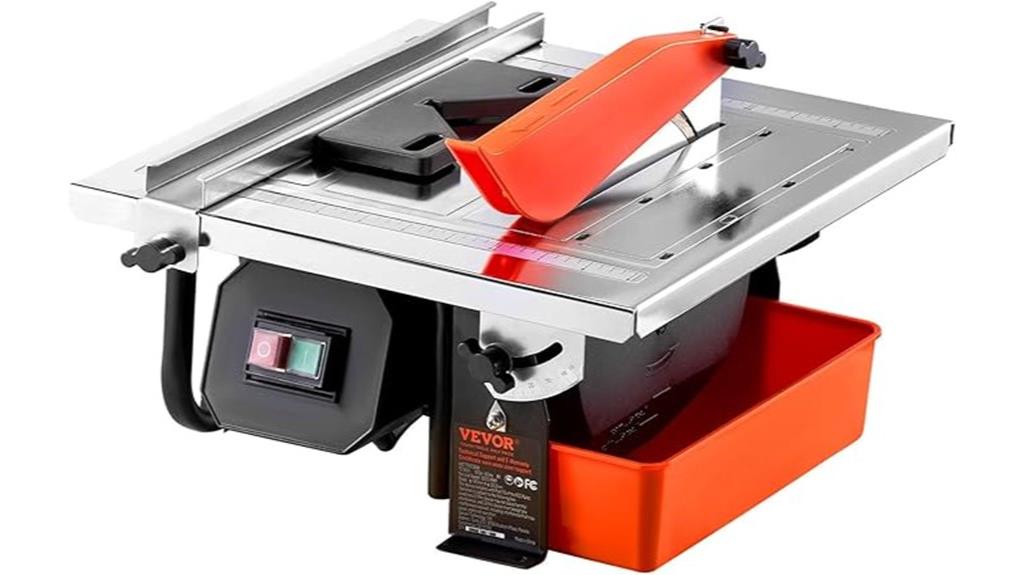 7 inch tile wet saw
