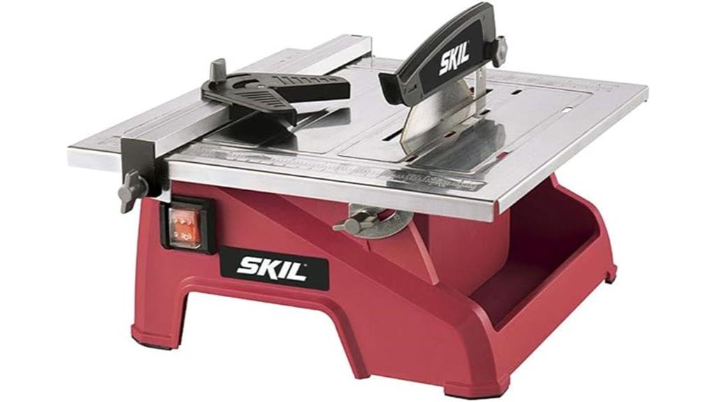 7 inch wet tile saw