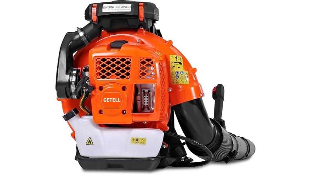 80cc gas leaf blower
