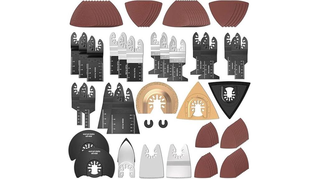 87 piece oscillating blades