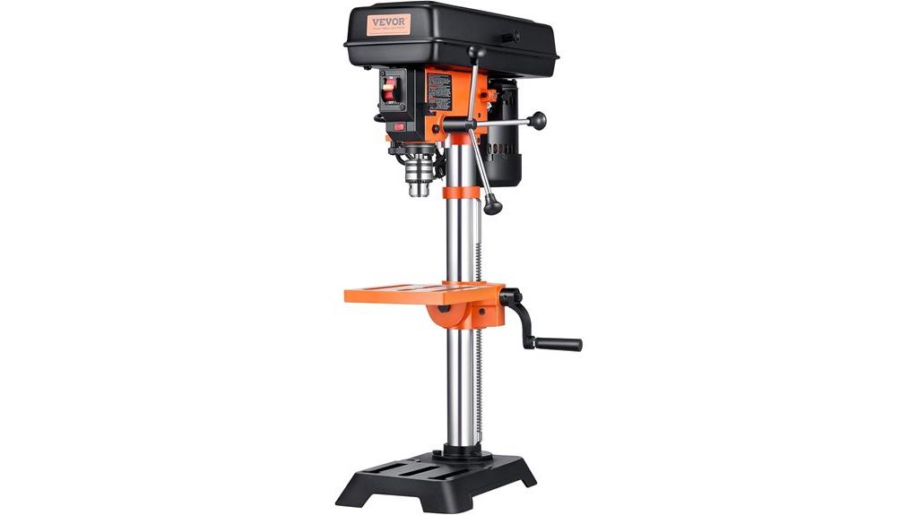 adjustable 5 speed drill press