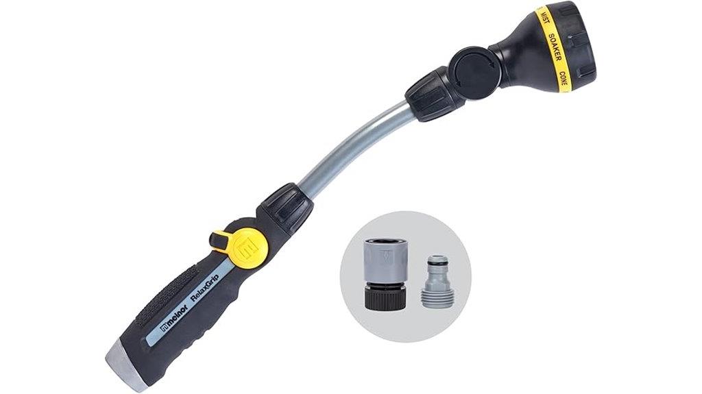 adjustable garden hose wand