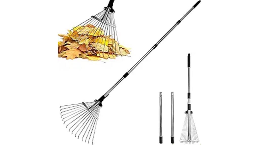 adjustable heavy duty rake
