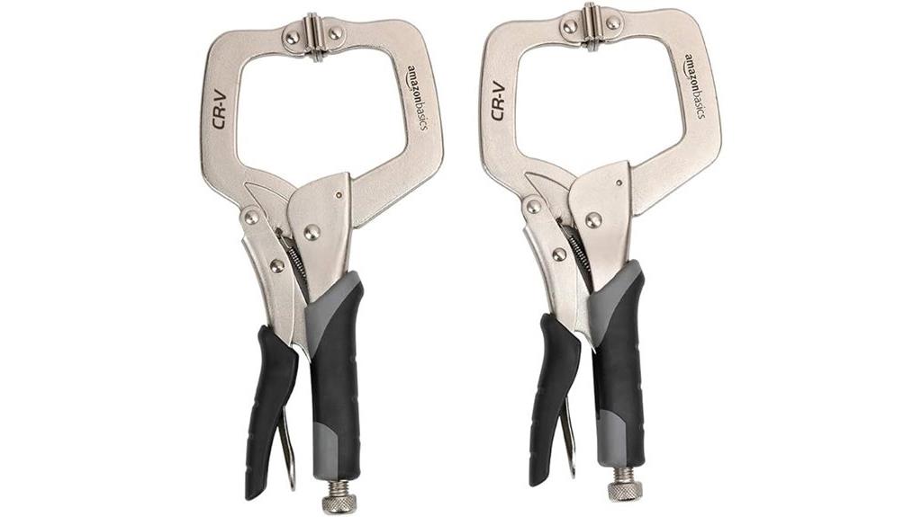 adjustable metal face clamps