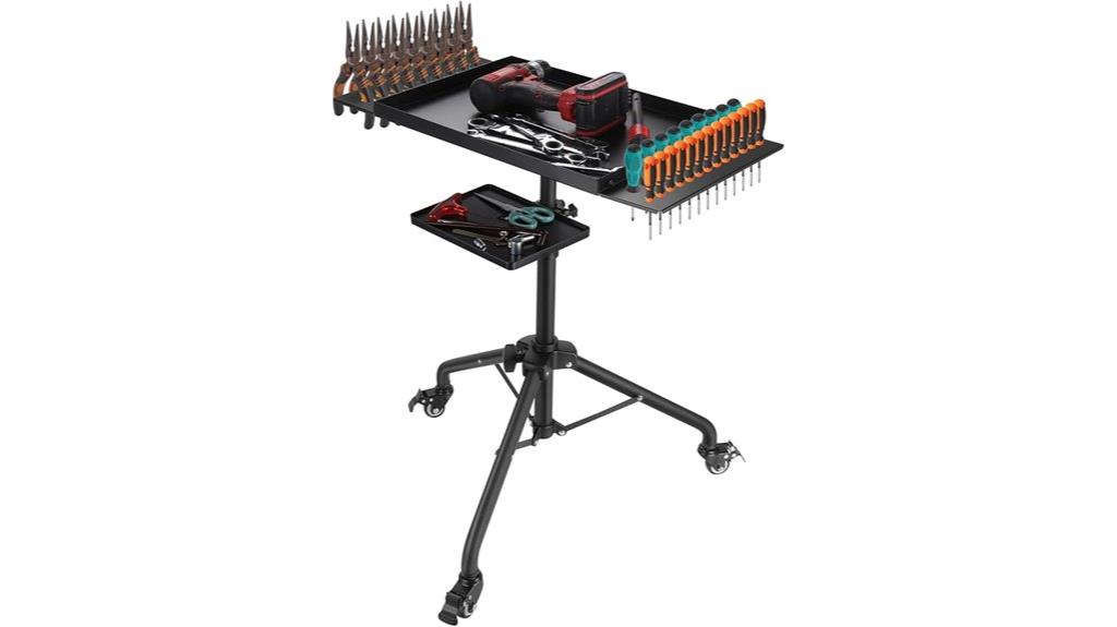 adjustable rolling cart