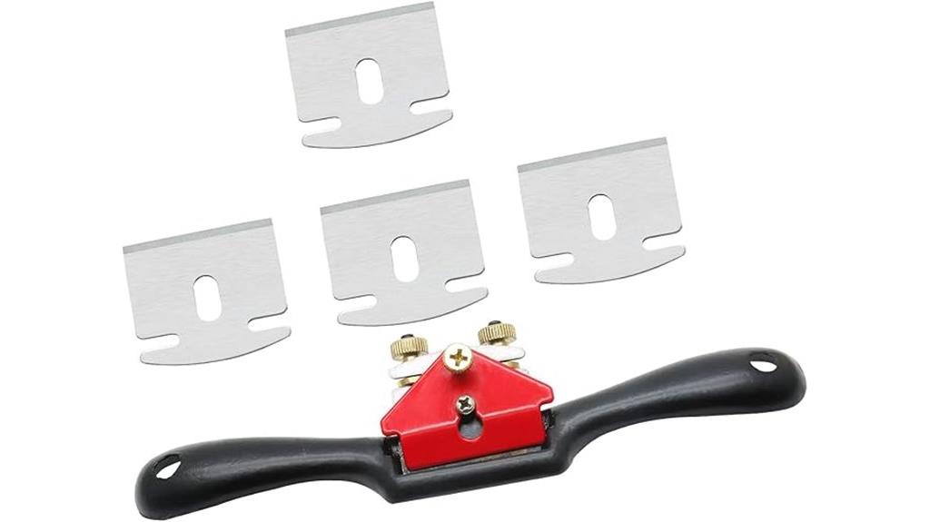 adjustable spokeshave with blades
