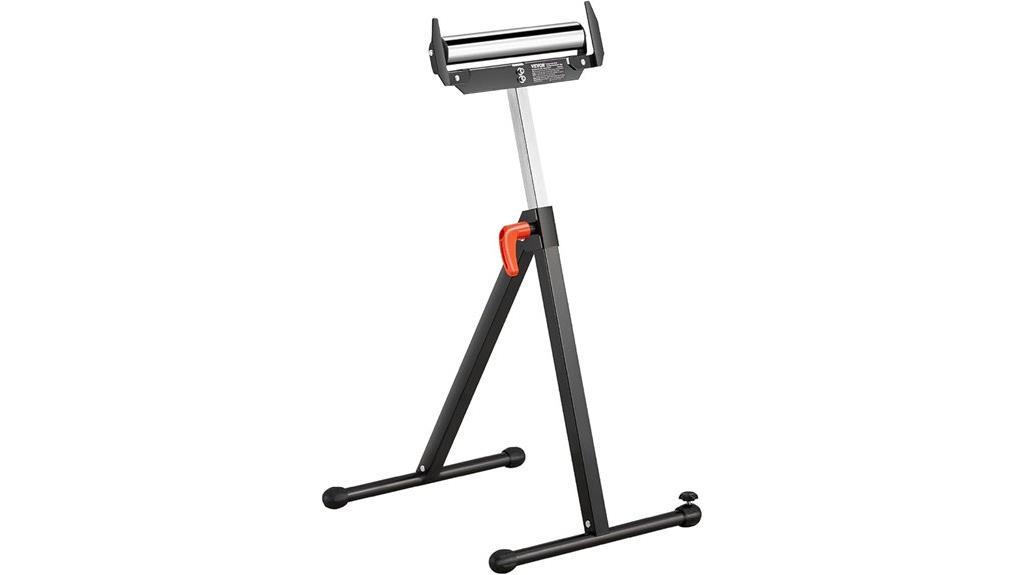 adjustable steel roller stand
