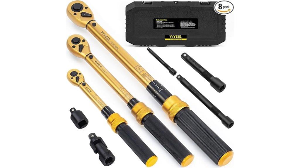 adjustable torque wrench set