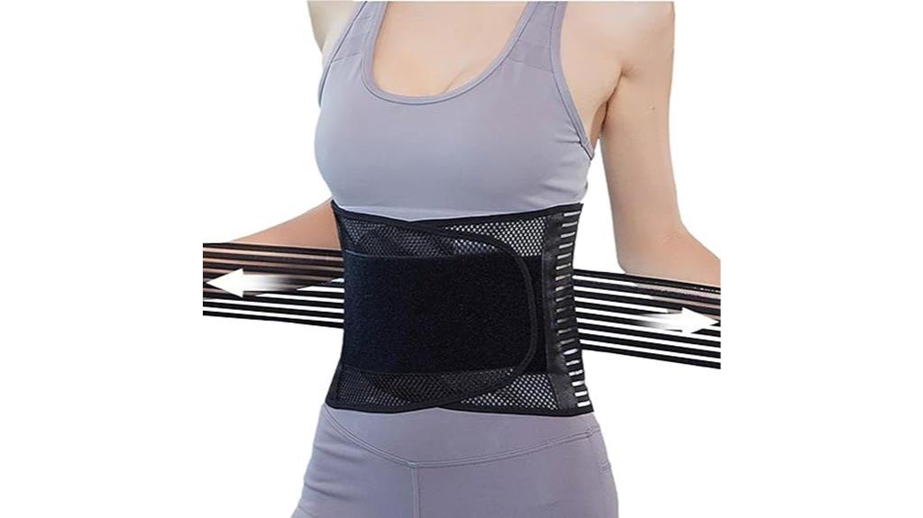 adjustable unisex back support