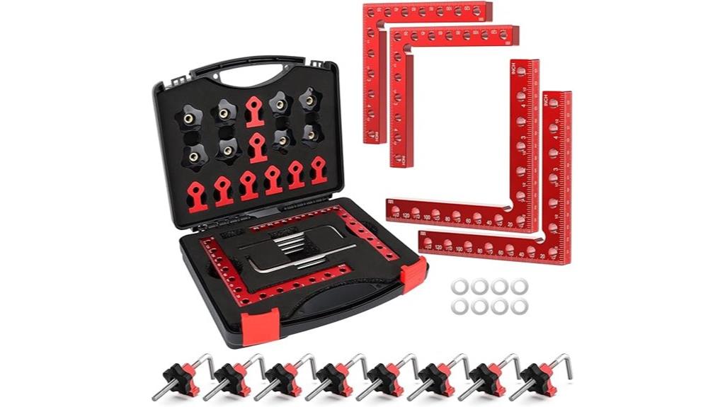 aluminum corner clamp set
