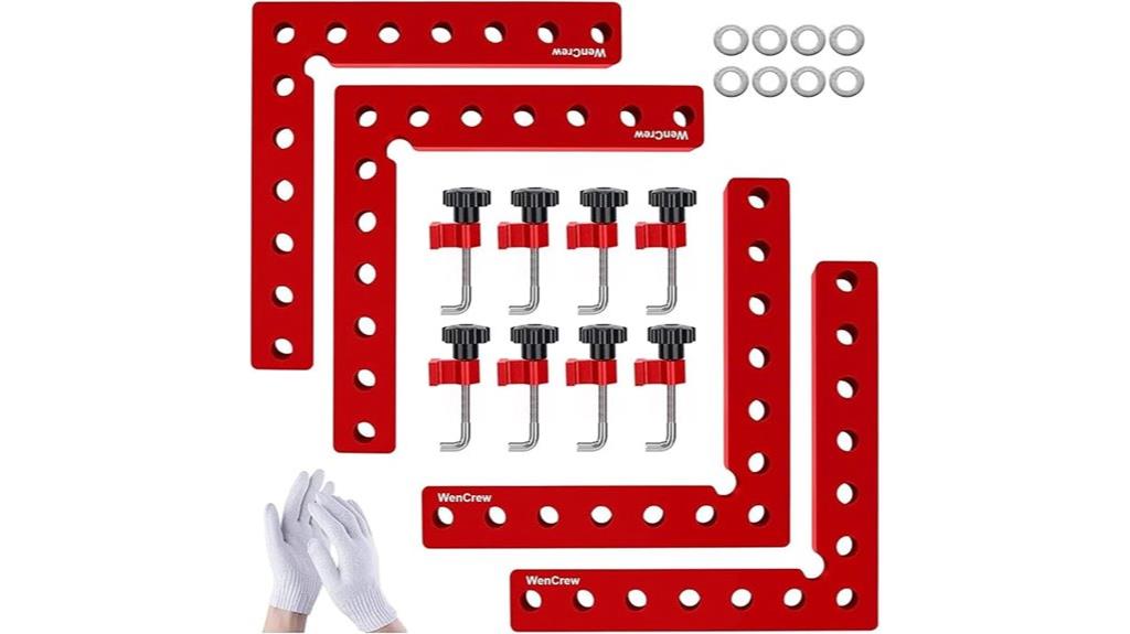 aluminum corner clamps set