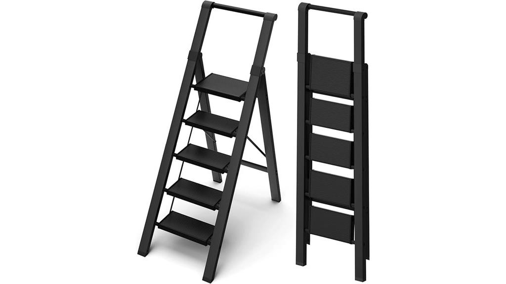 aluminum folding step stool