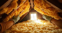 attic insulation installation process