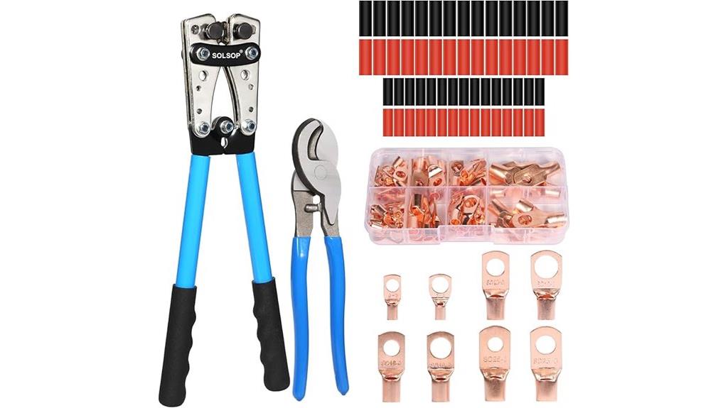 battery cable crimper set