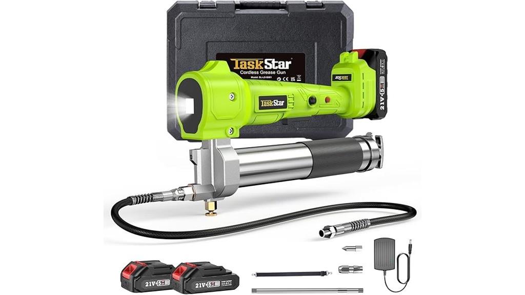 battery powered grease gun